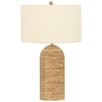 Product photograph of Nila Off White Table Lamp from Choice Furniture Superstore