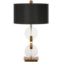 Product photograph of Esme Black And Gold Table Lamp from Choice Furniture Superstore