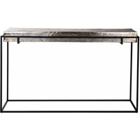 Product photograph of Calloway Champagne Gold Console Table from Choice Furniture Superstore