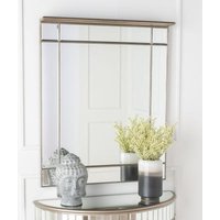 Product photograph of Antoinette Rectangular Wall Mirror - 80cm X 100cm from Choice Furniture Superstore
