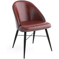 Product photograph of Clearance - 2 X Bobby Chestnut Leather Dining Chair - Brand New Item from Choice Furniture Superstore