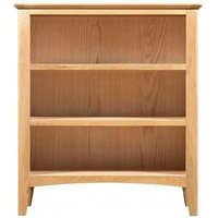 Product photograph of Lowell Natural Oak Small Bookcase 90cm H from Choice Furniture Superstore