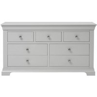 Product photograph of Paisley Painted Chest 3 4 Drawer from Choice Furniture Superstore