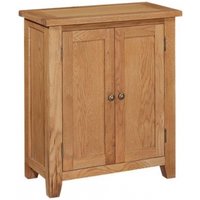 Product photograph of Appleby Petite Oak Compact Sideboard 70cm With 2 Doors from Choice Furniture Superstore