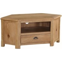 Product photograph of Kilmore Oak 100cm Corner Tv Unit from Choice Furniture Superstore
