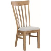 Product photograph of Kilmore Oak Dining Chair Sold In Pairs from Choice Furniture Superstore