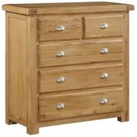 Product photograph of Newbridge Oak 2 3 Drawer Chest from Choice Furniture Superstore