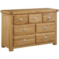 Product photograph of Newbridge Oak 3 4 Drawer Chest from Choice Furniture Superstore