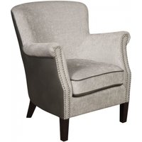 Product photograph of Harlow Grey Fusion Fabric Armchair from Choice Furniture Superstore