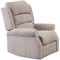 Product photograph of Windsor Natural Fabric Recliner Armchair from Choice Furniture Superstore