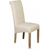 Product photograph of 2 X Sophie Beige Fabric Dining Chair from Choice Furniture Superstore