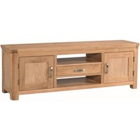 Product photograph of Treviso Oak 145cm Tv Unit from Choice Furniture Superstore