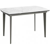 Product photograph of Verdi Grey Ceramic 2-6 Seater Extending Dining Table from Choice Furniture Superstore