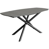 Product photograph of Giovanni Grey Ceramic 4-6 Seater Extending Dining Table from Choice Furniture Superstore