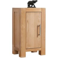 Product photograph of Milano Oak Compact Cabinet from Choice Furniture Superstore