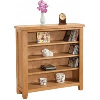 Product photograph of Dorset Oak Bookcase from Choice Furniture Superstore