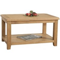 Product photograph of Dorset Oak Coffee Table from Choice Furniture Superstore