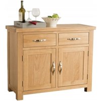 Product photograph of Cambridge Oak Sideboard from Choice Furniture Superstore