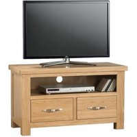 Product photograph of Cambridge Oak Standard Tv Unit from Choice Furniture Superstore