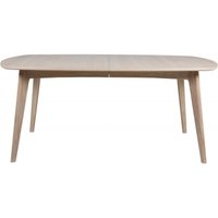 Product photograph of Maceo White Oak 6-10 Seater Extending Dining Table from Choice Furniture Superstore