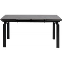 Product photograph of Hauser Black Ceramic 6-8 Seater Extending Dining Table from Choice Furniture Superstore