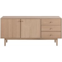 Product photograph of Arnot Oak 2 Door 3 Drawer Sideboard - 160cm from Choice Furniture Superstore