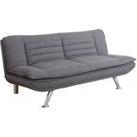 Product photograph of Sweet Dreams Texas 3 Seater Grey Fabric Sofabed from Choice Furniture Superstore