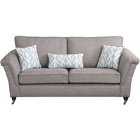 Product photograph of Sweet Dreams Belvoir Granada Natural Fabric Standard Back Sofa from Choice Furniture Superstore