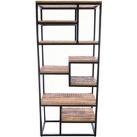 Product photograph of Olmsted Tall Mango Wood Bookcase from Choice Furniture Superstore