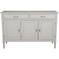 Product photograph of Bonaparte French Putty Painted Medium Sideboard from Choice Furniture Superstore