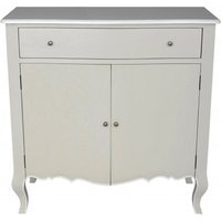 Product photograph of Chateau French Distressed Linen And Off-white Sideboard from Choice Furniture Superstore