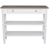 Product photograph of Delphine French Off-white Painted Console Table from Choice Furniture Superstore