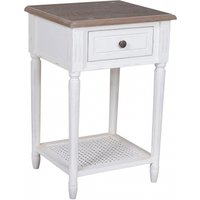 Product photograph of Delphine French Off-white Painted Side Table from Choice Furniture Superstore