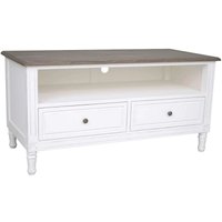 Product photograph of Delphine French Off-white Painted Tv Unit from Choice Furniture Superstore
