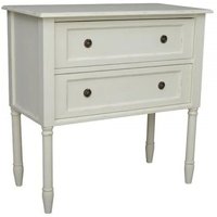 Product photograph of Yaurel French Off White 2 Drawer Chest from Choice Furniture Superstore