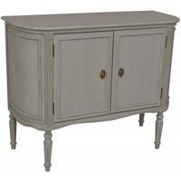 Product photograph of Gustine French Grey 2 Door Medium Sideboard from Choice Furniture Superstore