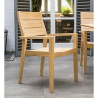Product photograph of 2 X Alexander Rose Roble Stacking Dining Armchair from Choice Furniture Superstore