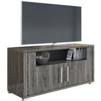 Product photograph of Augusta Italian Grey Oak Effect 105cm Tv Unit from Choice Furniture Superstore