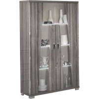 Product photograph of Bagni Italian 2 Door Display Cabinet from Choice Furniture Superstore