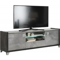 Product photograph of Milo Italian Grey 160cm Tv Unit from Choice Furniture Superstore