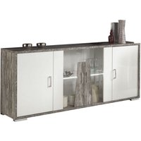 Product photograph of Naro Italian Extra Large 4 Door Sideboard from Choice Furniture Superstore