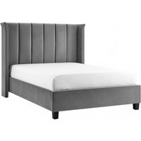 Product photograph of Limelight Polaris Grey Fabric Bed - Sizes Available from Choice Furniture Superstore