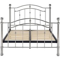 Product photograph of Limelight Callisto Chrome Metal Bed - Sizes Available from Choice Furniture Superstore