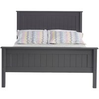 Product photograph of Limelight Taurus Dark Grey High Footend Wooden Bed - Sizes Available from Choice Furniture Superstore