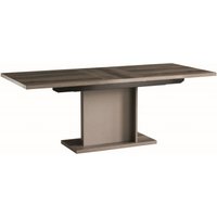 Product photograph of Alf Italia Matera Wood Grain 6-8 Seater Extending Pedestal Dining Table from Choice Furniture Superstore