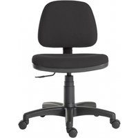 Product photograph of Teknik Ergo Blaster Home Black Fabric Adjustable Swivel Office Chair from Choice Furniture Superstore