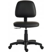 Product photograph of Teknik Ergo Blaster Pu Adjustable Swivel Office Chair - Comes In Black And White from Choice Furniture Superstore