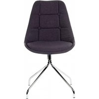 Product photograph of Teknik Breakout Upholstered Chair - Comes In Graphite And Plum Options from Choice Furniture Superstore