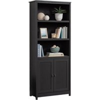 Product photograph of Teknik Shaker Style Oak Bookcase from Choice Furniture Superstore