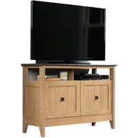 Product photograph of Teknik Home Study Dover Oak 2 Door Tv Stand from Choice Furniture Superstore